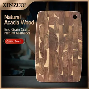 XINZUO Professional Kitchen Cutting Boards,36*24*1.9cm,Natural Wood Cutting Board,Household Kitchen Cutting Board,Hand-sanded Cutting Board,Kitchen Tools
