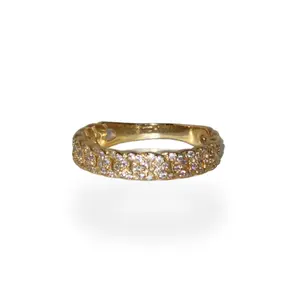 Pave Cuban Ring