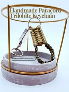 Handmade Paracord Quick Release Detachable Pull Apart Keychain