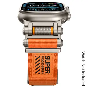 Nylon Sport Band for Apple Watch Ultra 3/2/1 -Military-Grade Durable & Sweatproof withStainless Steel Connector- Fits Series 11-3/SE(42mm/44mm/45mm/46mm/49mm) -  (Watch Not Included)