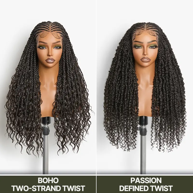 [New Arrival] Frodio Veralux™ Fiber Passion Twist Wig 13x5 Frontal Lace Wig with Baby Hair | Beginner Friendly  Pre-Cut Lace#SohoChic#SohoChic