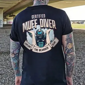 Certified Muff Diver Printed Men's T-shirt
