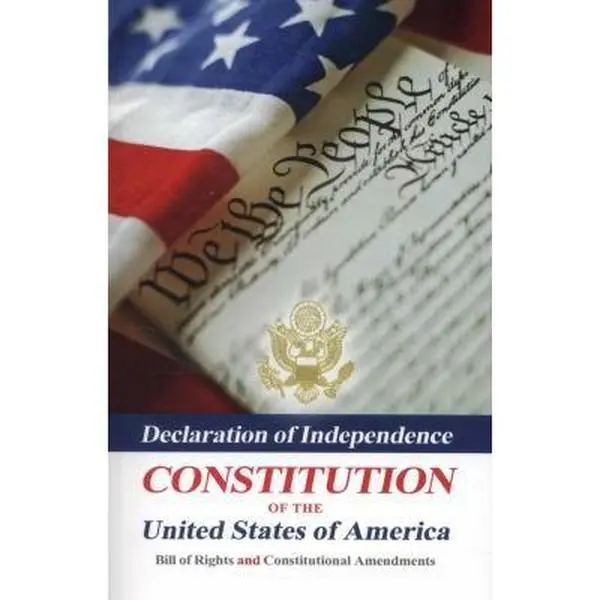 USED Book - Declaration Of Independence, Constitution Of The United States Of America, Bill Of Rights And Constitutional Amendments by Franklin, Benjamin (Paperback) - english