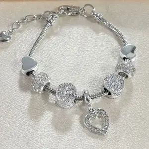 Silver Charm Bracelet – Cute Luxury St