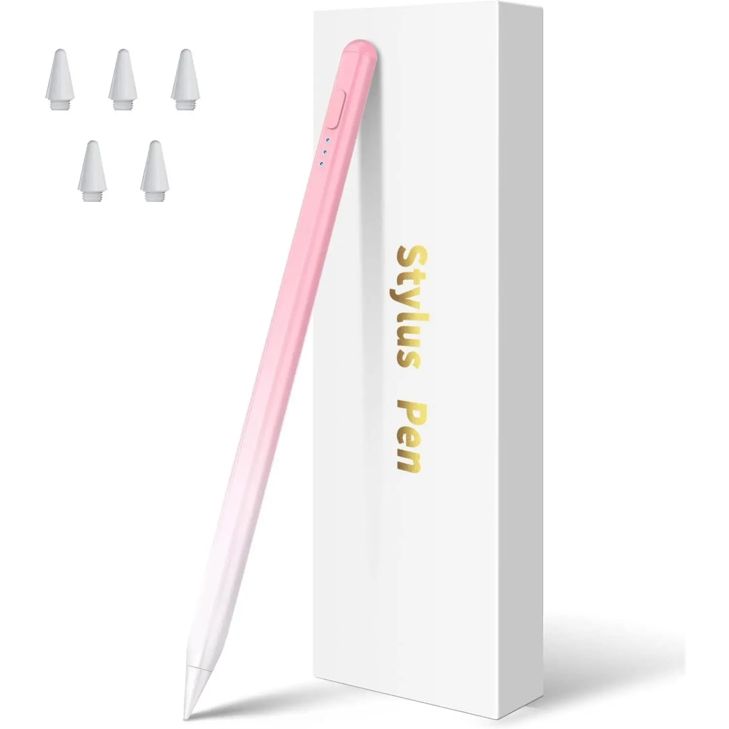 Pencil for  iPad 2nd Generation,Fast Charge Stylus Pen for iPad 11th/10th/9th,Palm Rejection,Tilt Sensitivity,Compatible with iPad 11/10/9/8/7/6th,Pro M4/13''/12.9"/11", Air M3/M2/5/4/3, Mini 6/5