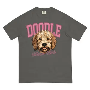 Golden Doodle Dog Mom Club Comfort Colors Shirt