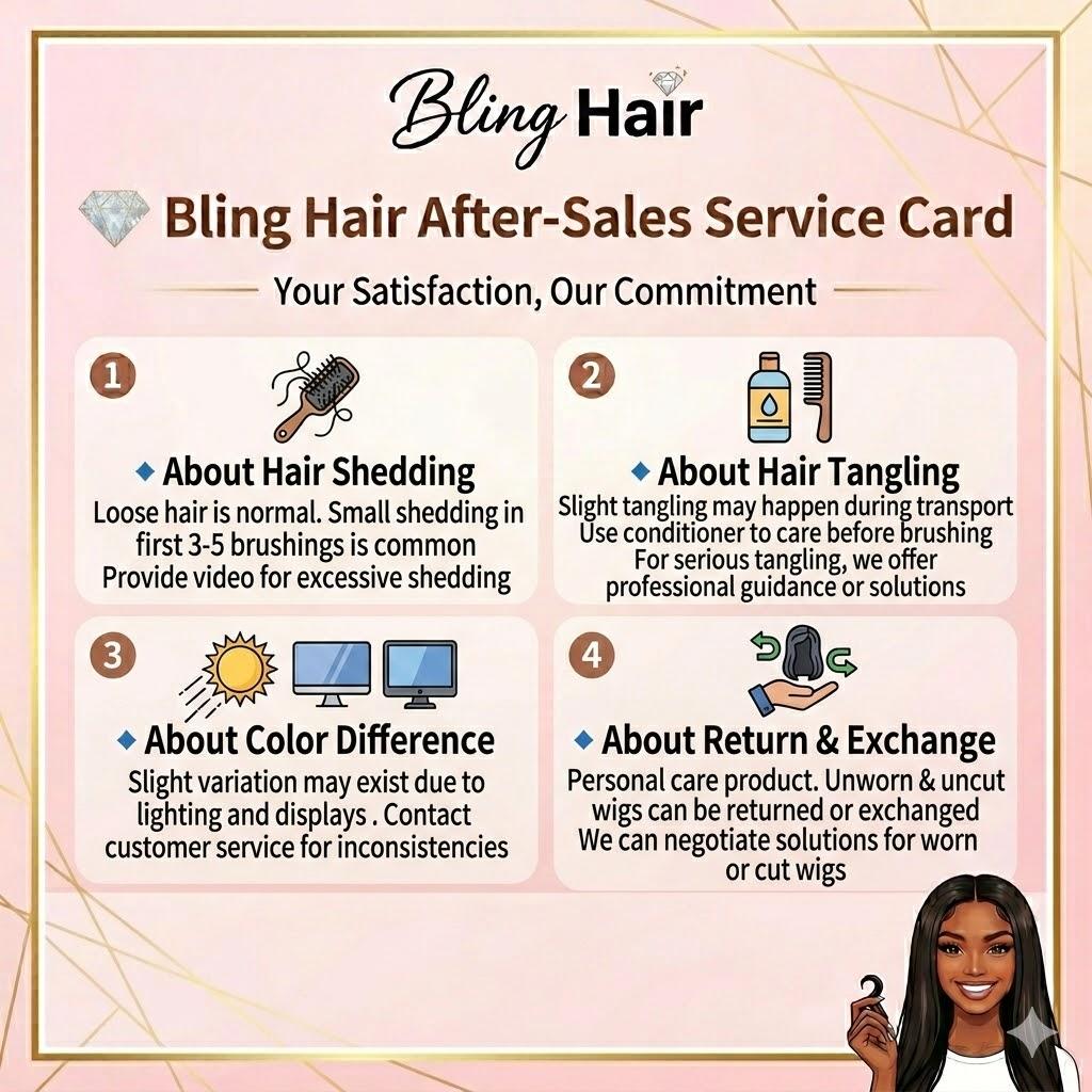 Bling Hair Transparent Ziplock Bag