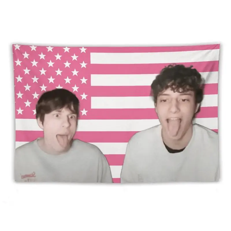 Hamzah and Martin Hanging Tapestry Wall Mural, Home Wall Hanging Room Art, College Dorm Bedroom Decor, Ideal Gift for Home Supplies Enthusiasts