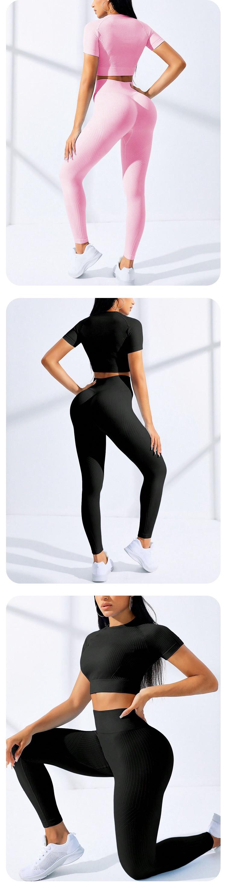 Yoga Clothes Suit Sports High Waist Workout Clothes