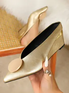 Women's Thick Sole Wedge Sandals, Breathable Comfort Multifunctional Shoes, High-End Casual Fairy Wedge Sandals for Vacation and Daily Wear