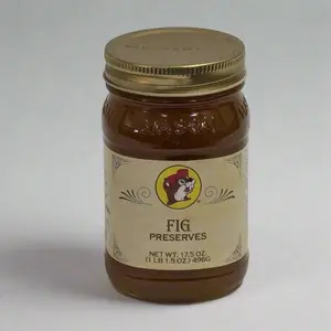 Buc-ee's Fig Preserves - Rich Fig Flavor, Slightly Chunky, All-Natural Ingredients, Perfect for Toast, Biscuits, Cheese Boards, 17.5 oz Jar