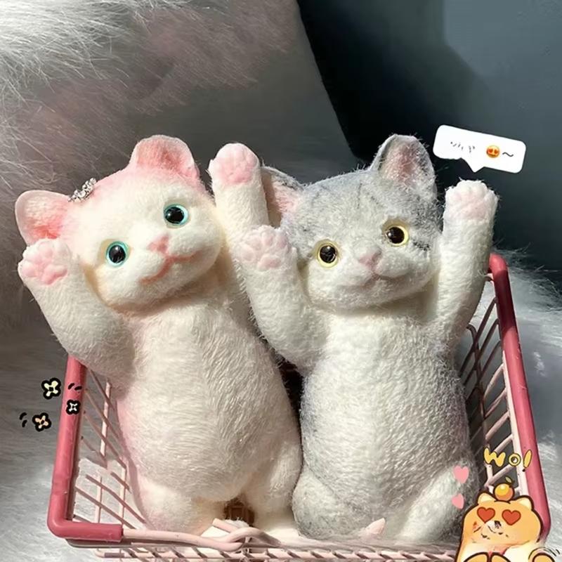 Cat Paw Mochi Squishy Fidget Toy – Soft Squeeze Stress Reliever for Anxiety, Relaxation, Sensory Play, Office Desk Toy