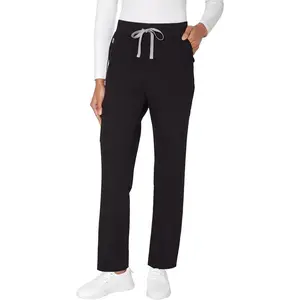 Scrub Pants, Comfort Fit Healthcare Pants for Women, Moisture-Wicking Medical Scrubs