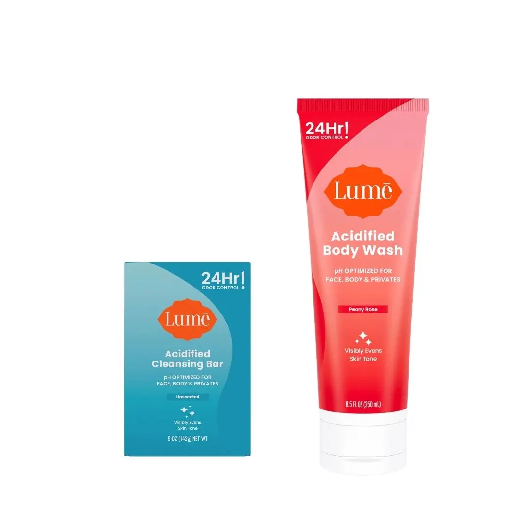 Unscented Cleansing Bar + Peony Rose Body Wash