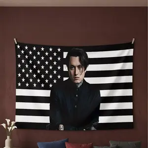 Noah Seb & American Flag Tapestry