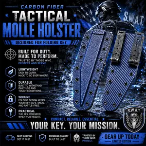Blue CF Molle Holster