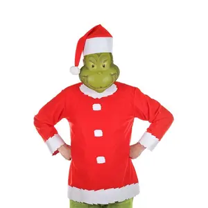 Adult The Grinch Santa Costume