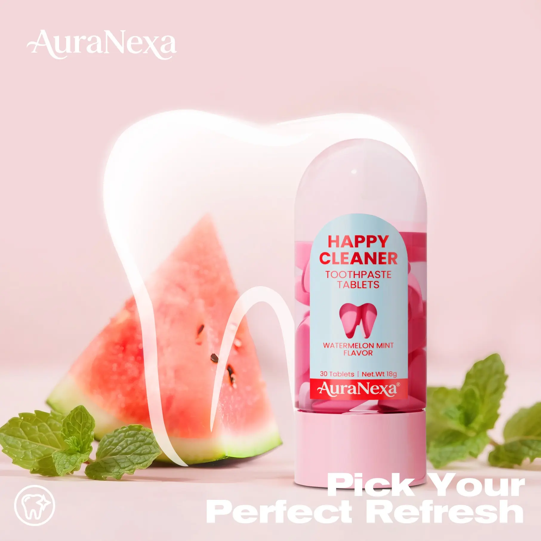 Watermelon mint flavor
