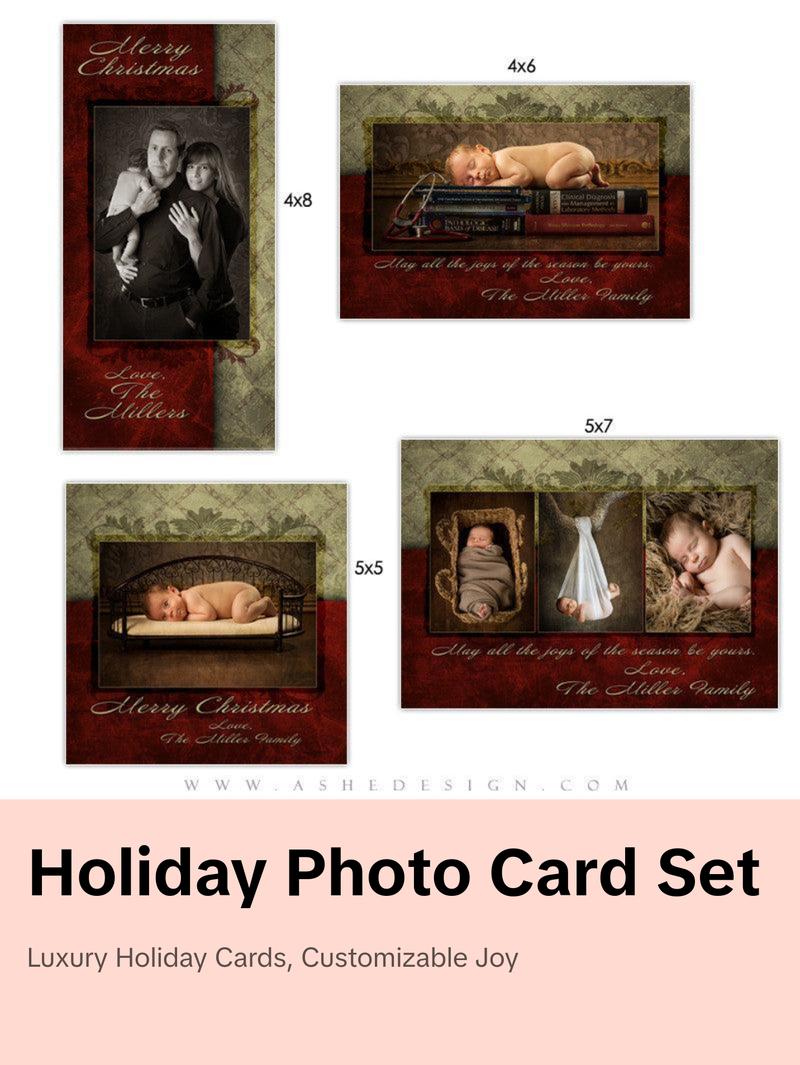 Christmas Photo Card Set - Holiday Luxury
