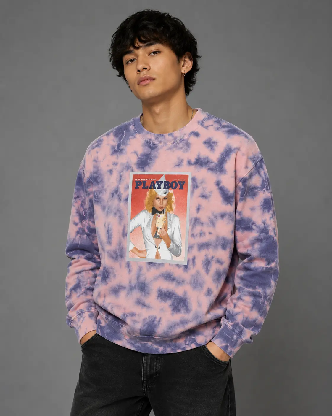 Playboy May 1977 Cover Crewneck Sweatshirt