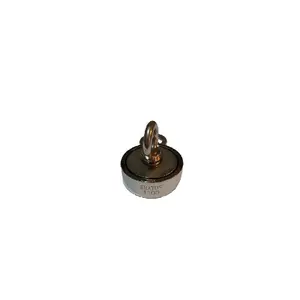 Kratos 1100 Double Sided Neodymium Fishing Magnet with Two Eyebolts