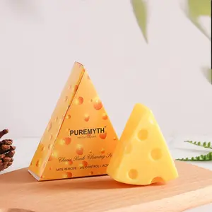 5pcs Cheese soap cleansing soap, cheese flavored soap, sweet cheese soap, deep cleansing aromatherapy soap, shower soap, face soap
