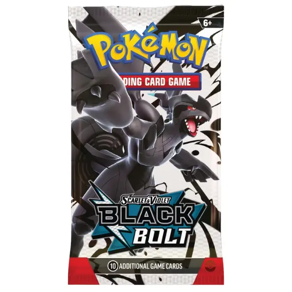 1 x Pokémon Black Bolt Booster Pack  