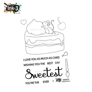 Sweetest 3x4 Clear Stamp Set