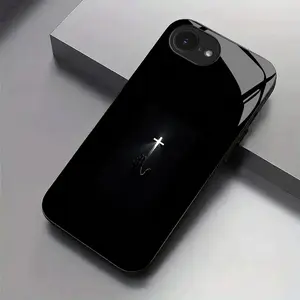 devout cross pattern design suitable for iPhone 17e High-quality Protective glass phone case with a great feel and stylish design Phone Case Protection