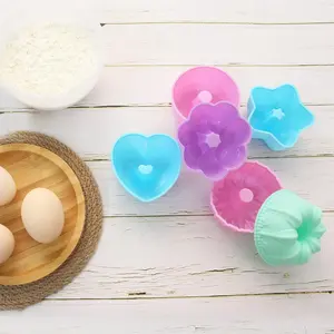 24Pack Silicone Molds, Nonstick 3 3/4 inch Full-Size Donut Mold, Silicone Baking Cups, Donut Pan, Muffin, Jello, Bagel Pan, Oven- Microwave- Dishwasher Safe