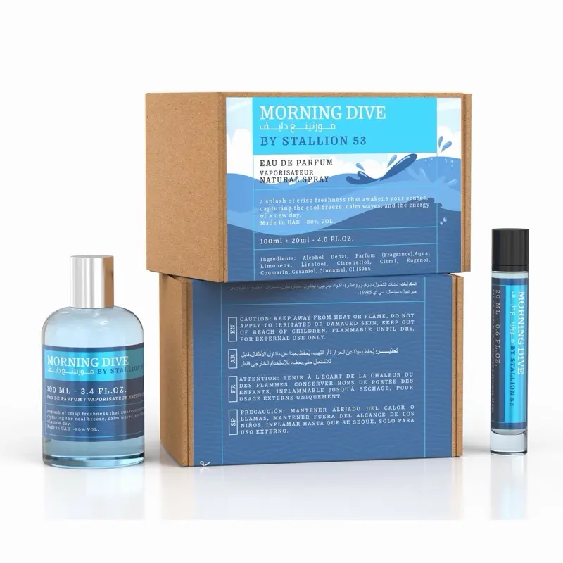 Morning Dive Eau de Parfum 100 ml + 20 ml Natural - Unisex Spray By  Stallion 53 Emper