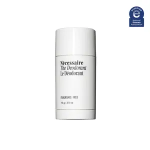 Nécessaire The Deodorant Fragrance-Free | Natural Aluminum Free Deodorant For Women & Men. Extra Strength Treatment with Mandelic Acid. Free of Baking Soda, Ozokerite & Parabens (75 g/2.5 oz)