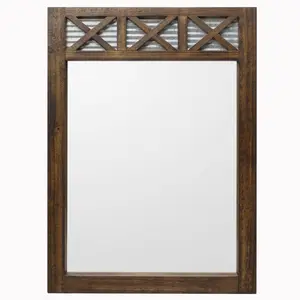 Small Barn Door Mirror, 20" x 28"