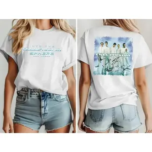 Backstreet Boys Millennium Tour 2006 T-Shirt, Classic Vintage Tee, Signatures Graphic, Into the Vegas Sphere Tour Tee, For Men & Women, Unisex Vintage Music Shirt