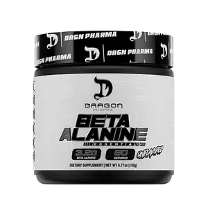 Dragon Pharma Beta Alanine with Amino Acid for Muscle Endurance - 60 serving - Unflavored