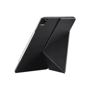 PITAKA iPad Pro 11 Inch Case, Multi-fold Folio with Magnetic Apple Pencil Holder, Lightweight, Compatible with iPad Pro 11'' (2022/2021/2020/2018), and iPad Air (5th/4th Gen) - Black Accessories ipad case Computer Cover