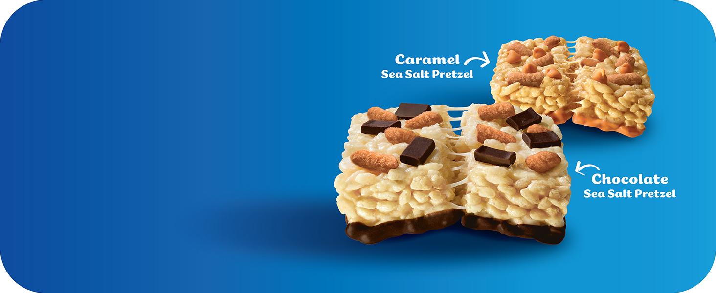 Rice Krispies Treats Crispy Marshmallow Squares, Kids Snacks, Cereal Bars, Variety Pack, 12.1oz Box (16 Bars) Rice Krispies Treats Crispy Marshmallow Squares, Kids Snacks, Cereal Bars, Variety Pack, 12.1oz Box (16 Bars)