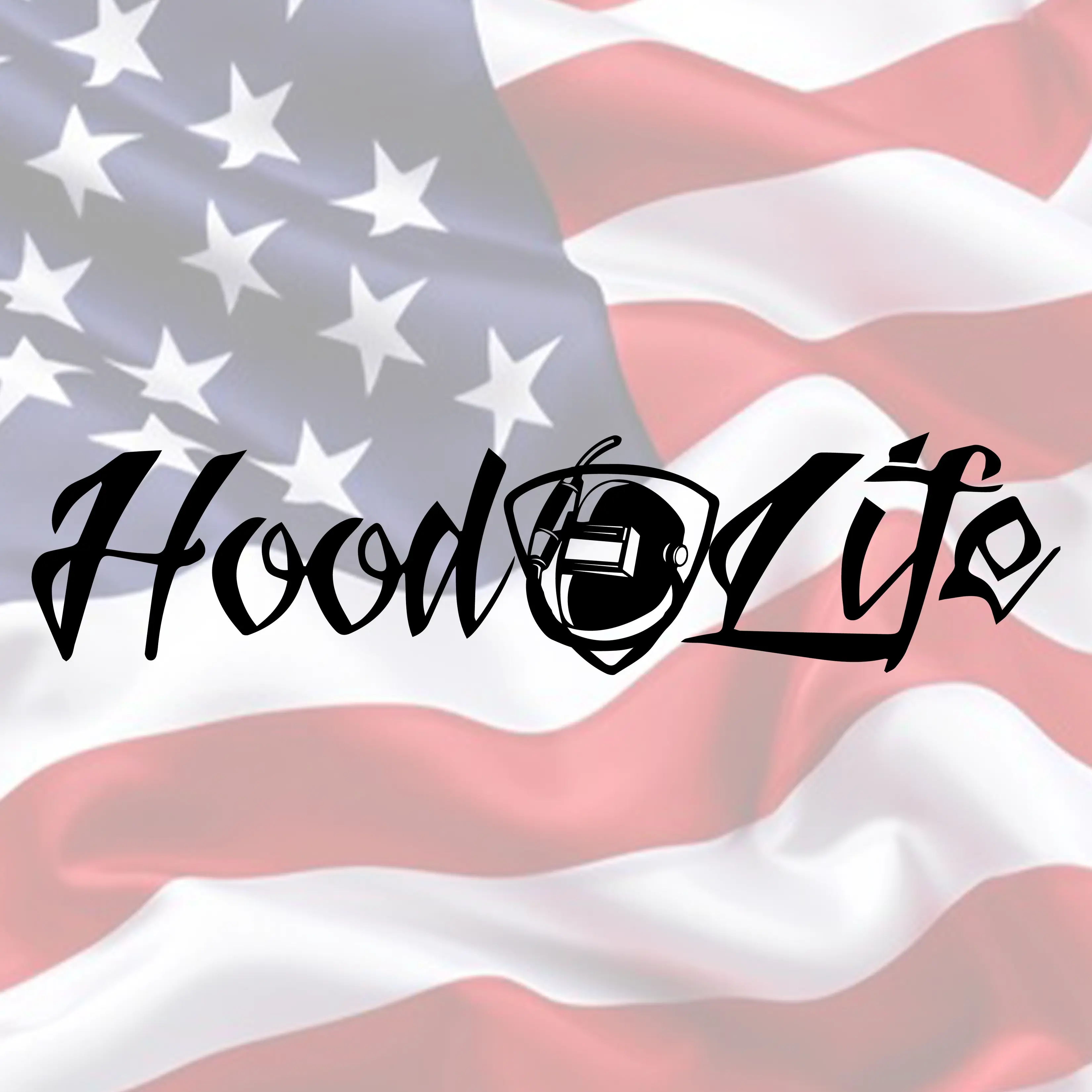 Hood Life Vinyl Decal 5inch - Weatherproof UV-Resistant Easy Peel & Stick for Vehicles Gear Lockers & More - Premium Indoor/Outdoor Vinyl Iconic Design