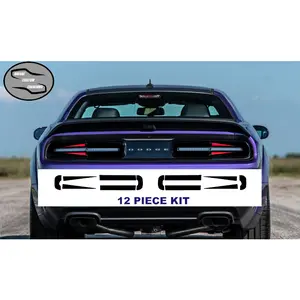 15-23 Dodge Challenger Taillight Decal Design 11