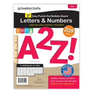 3 inch Letters & Numbers