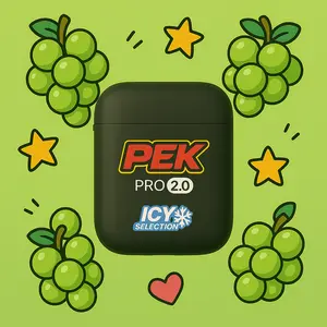 PEK PRO 2.0 Upgraded Natural Nasal Inhaler Stick - Oral Freshener for Stuffy Nose & Bad Breath, Cool Mint Aroma Therapy, Essential Oil Based, Fitness & Travel Friendly, Anti-Nasal Congestion Relief