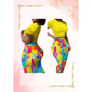 Rainbow Skirt Set