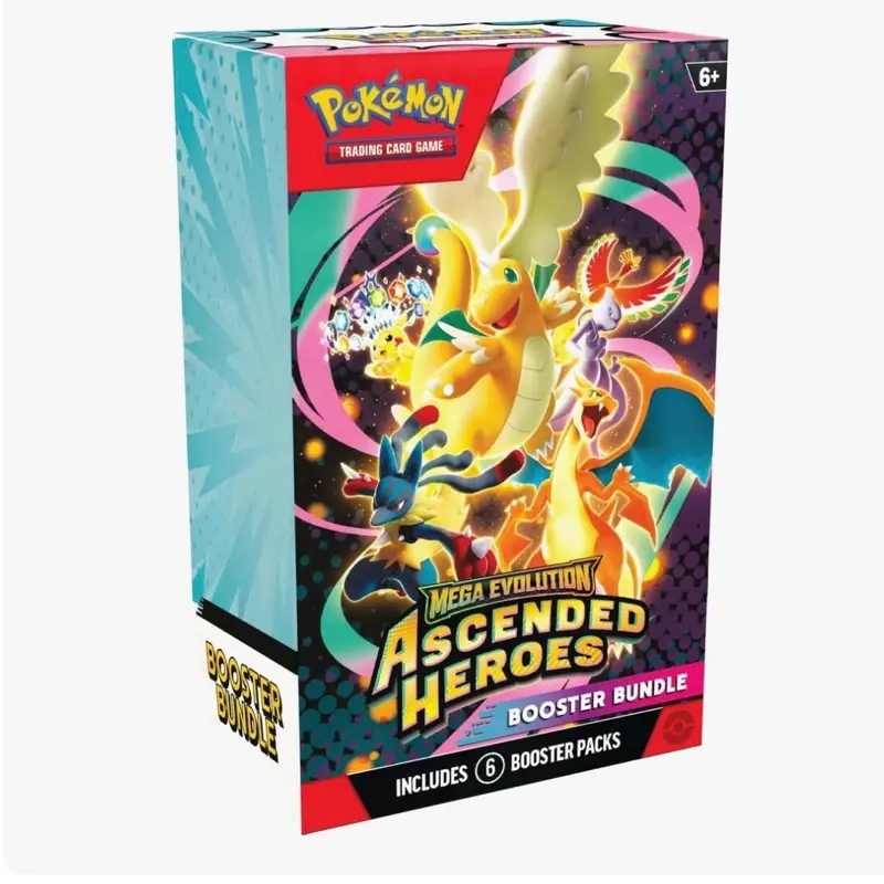 Ascended Heroes Booster Bundle: Pokemon TCG