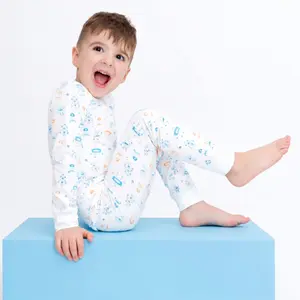 Organic Kids Pajamas - Robots