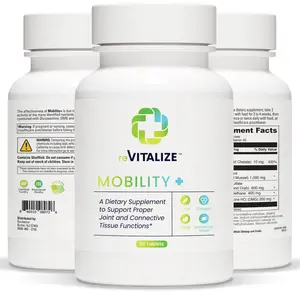 reVITALIZE  Mobility + Fitness Healthcare Supplement Edible Dietary Man Health Optimum Human