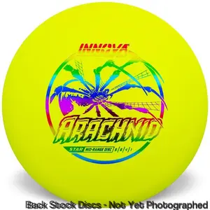 Innova Star Arachnid Midrange with Burst Logo Stock Character Stamp [Back Stock Inventory - Disc and Stamp Color WILL VARY]
