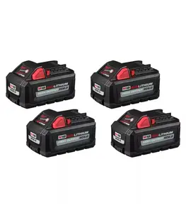 Milwaukee M18 Lithium Ion High Output 6.0 Ah Battery Pack (4-Pack)