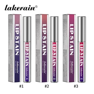Long-lasting Lip Stain Peel Off Kit, 3 Counts/set Waterproof Lip Tint, Transfer Proof Lip Stain Kit, Suitable for All Skins, Gloss