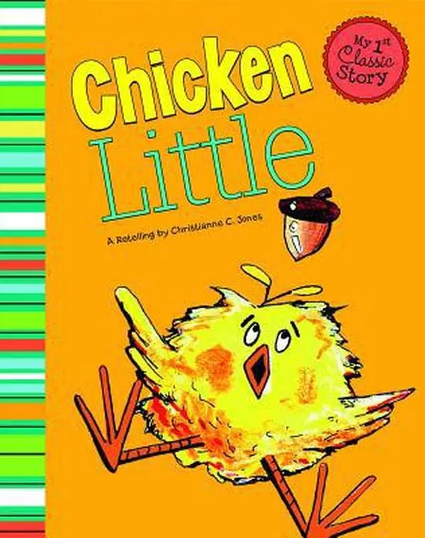Used Paperback Book - Chicken Little by Christianne C. Jones, Good & Readable English Children's Educational Reading Material, Very Good