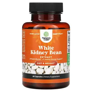 Nature's Craft White Kidney Bean Extract, 60 Capsules (600 mg per Capsule)